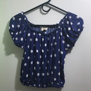 Off the shoulders top